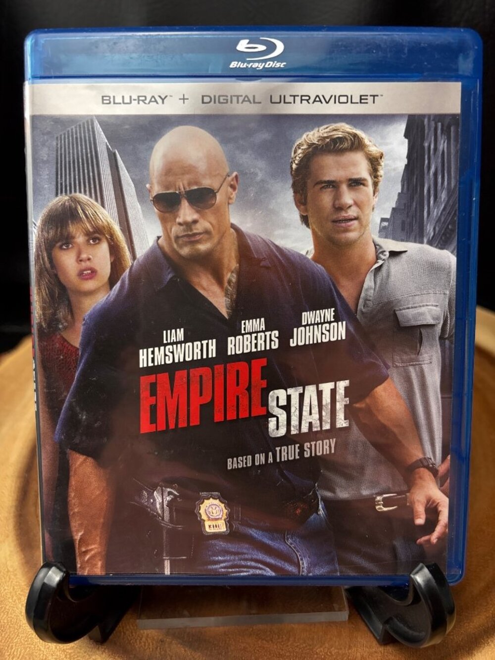 Empire State Blu-Ray Lionsgate Liam Hemsworth The Rock Based on True Story